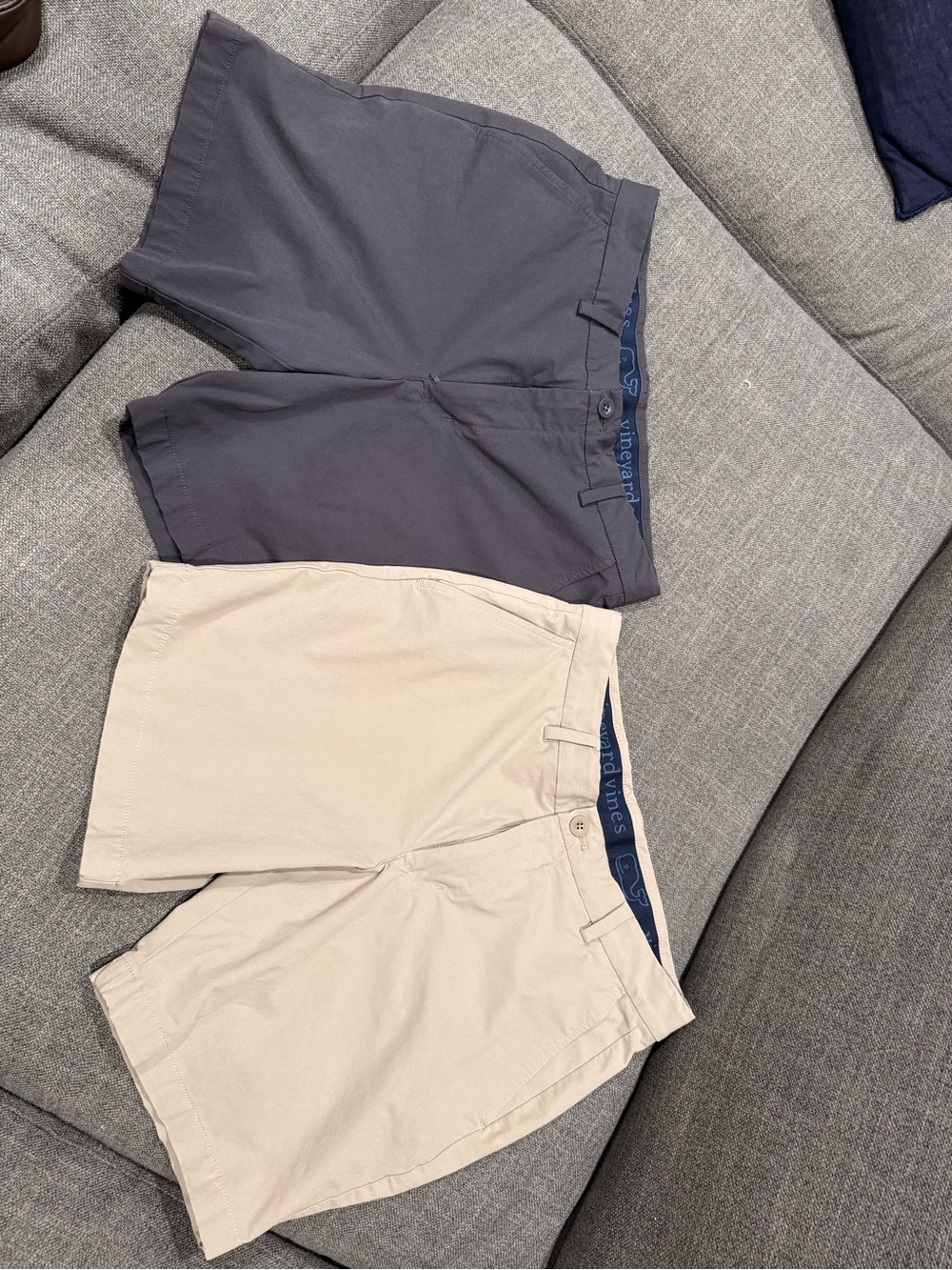 Men's Vineyard Vines Performance Shorts - Navy & Khaki (lot of 2)